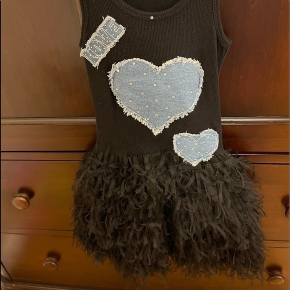 Olive and‎ Plum adorable black tank dress - Picture 1 of 4